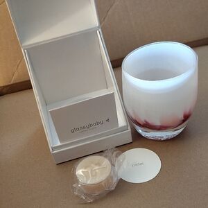 GLASSY BABY/ PETAL- Candle Holder